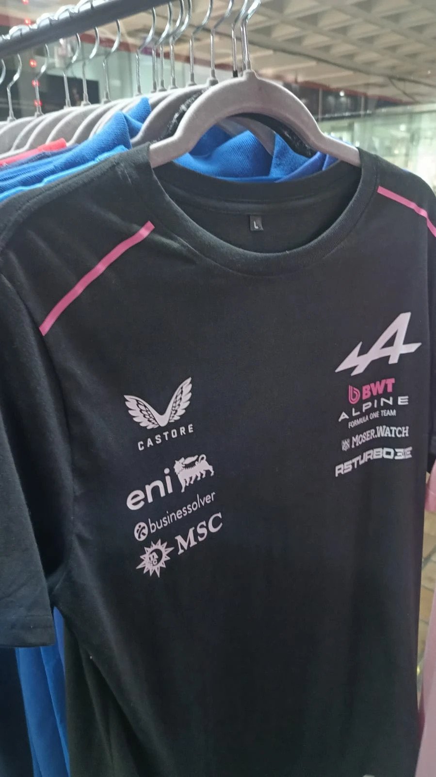 Remera Alpine Negra