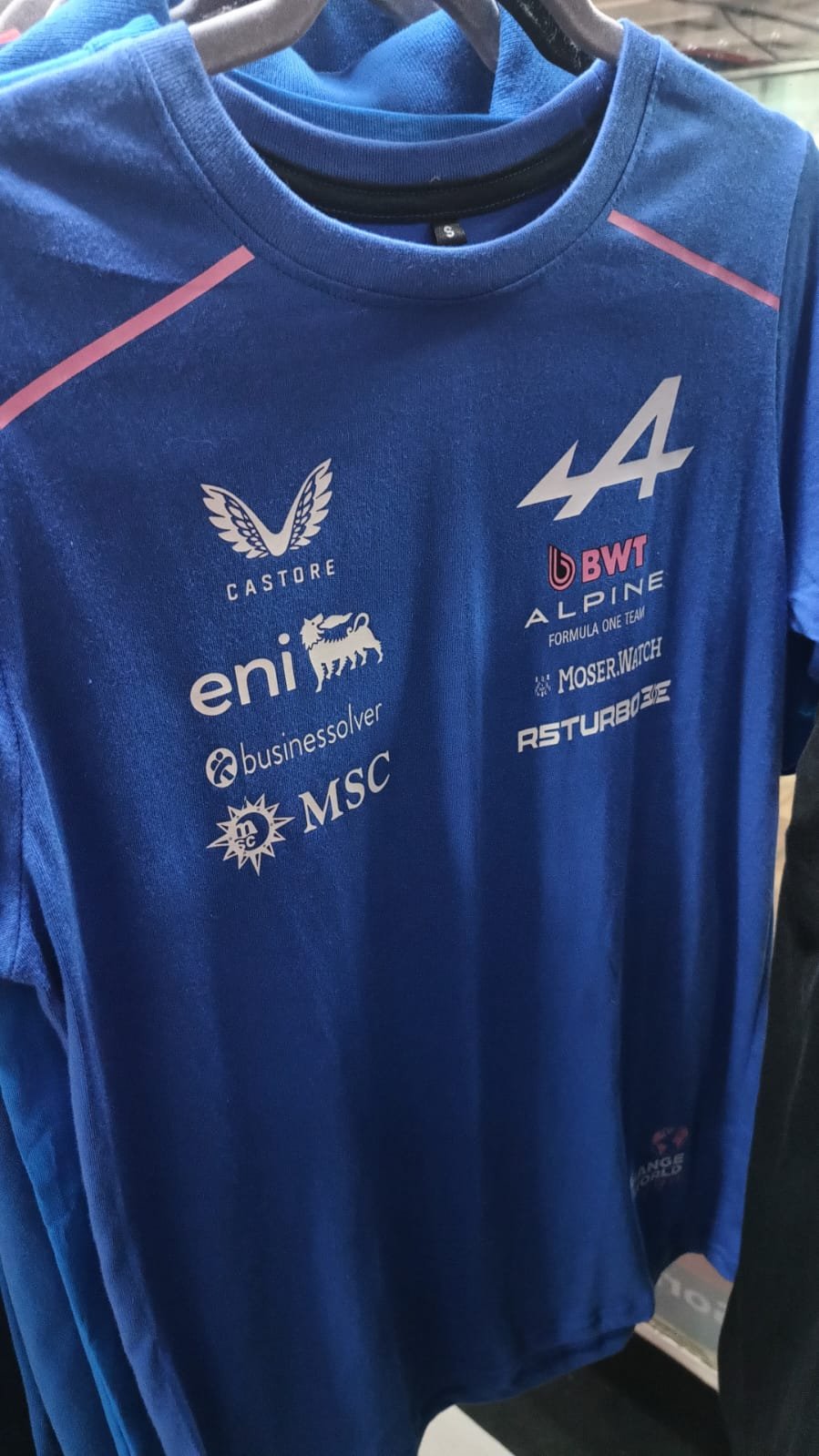 Remera Alpine Azul Francia
