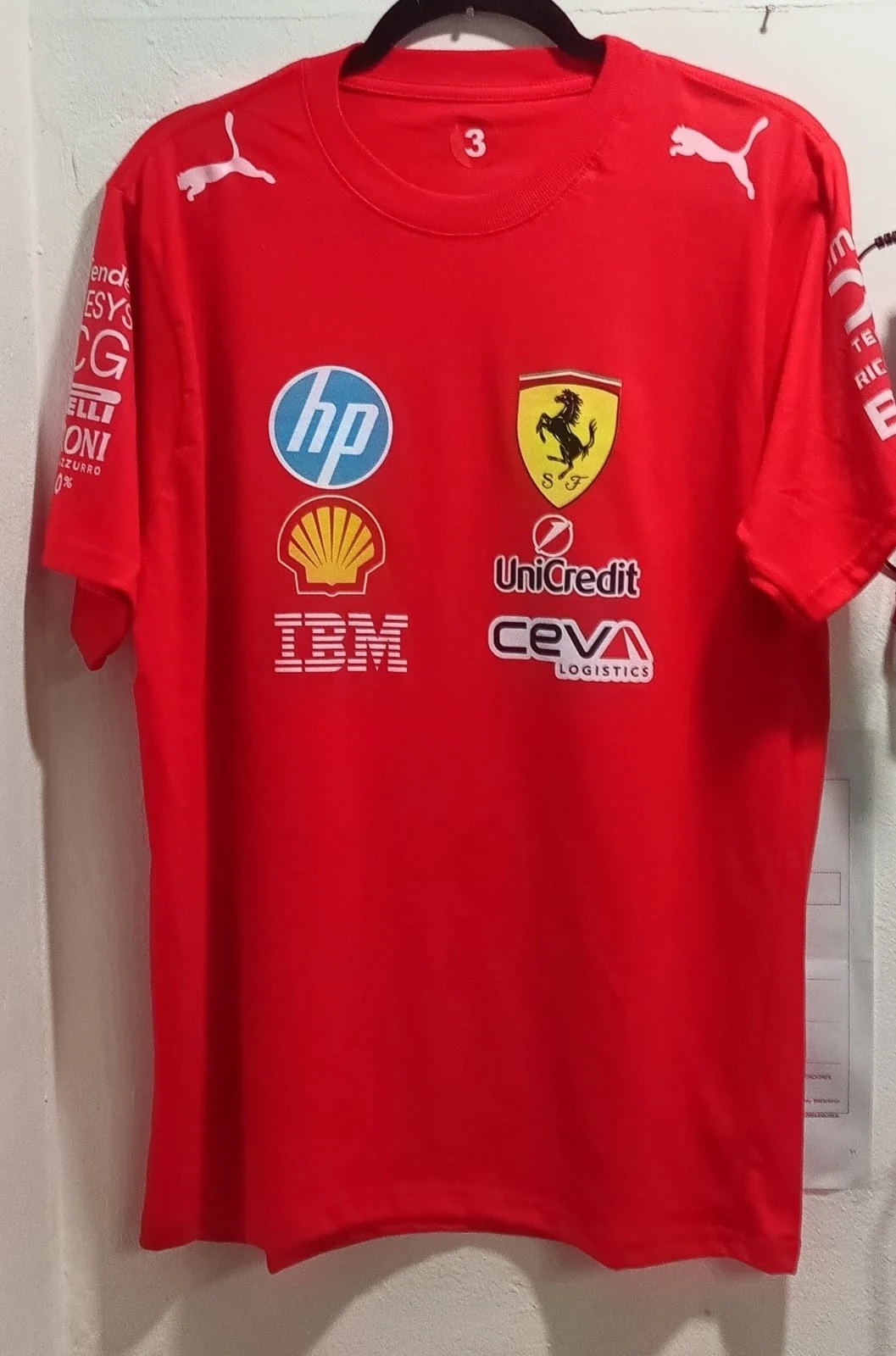 Remera F1 Ferrari
