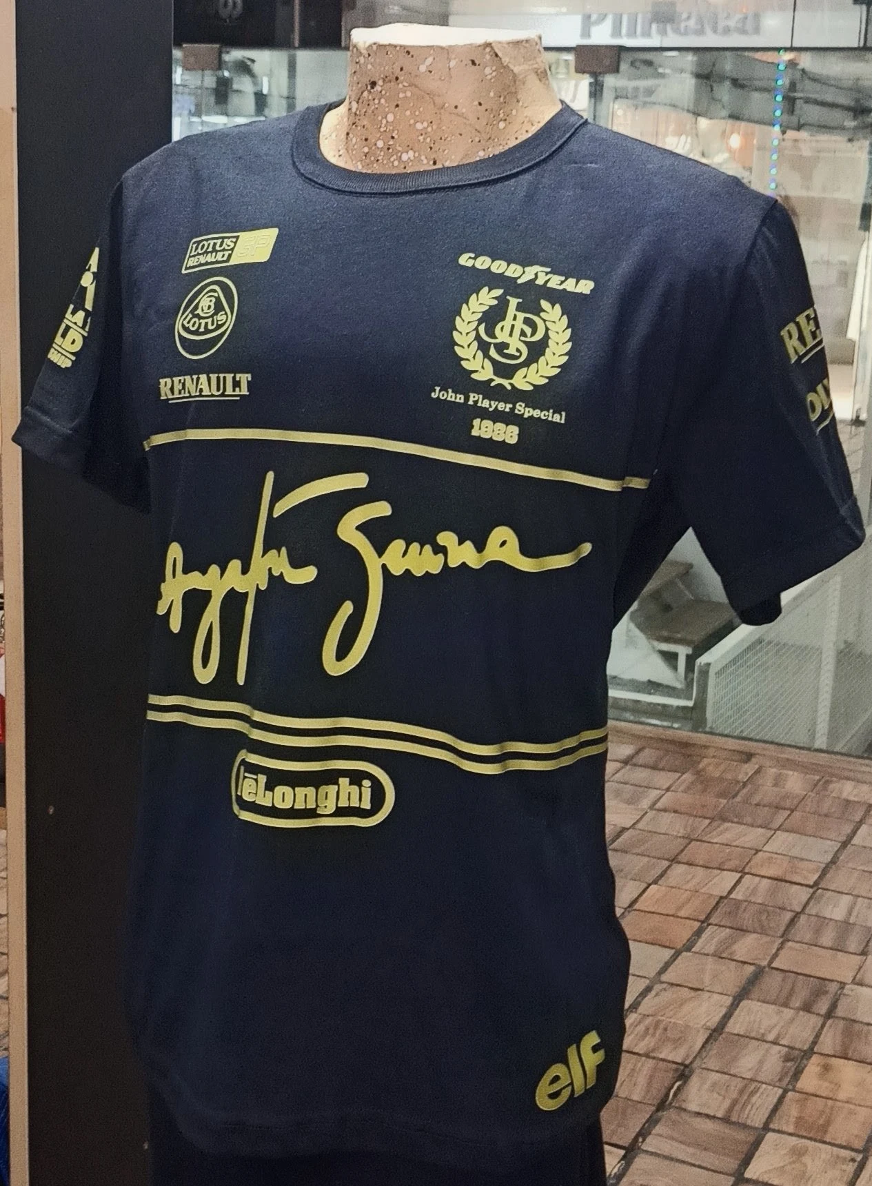 Remera retro senna