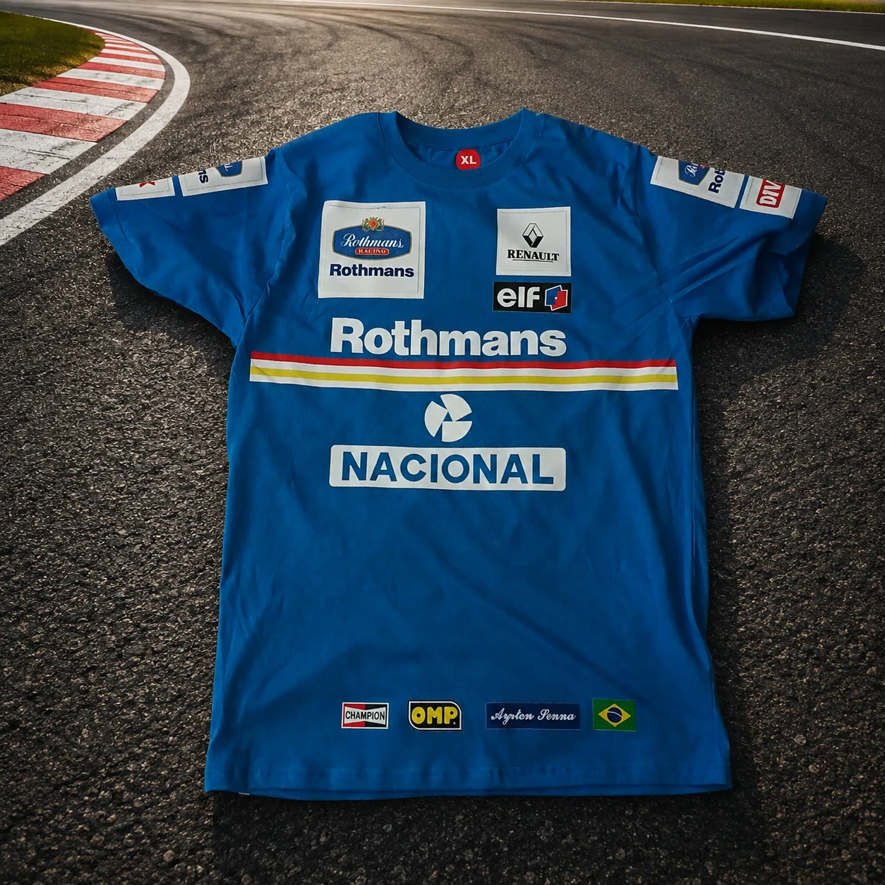 Remera retro willians racing